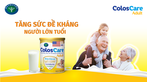 Nutricare Coloscare boosts body resistance for the elderly