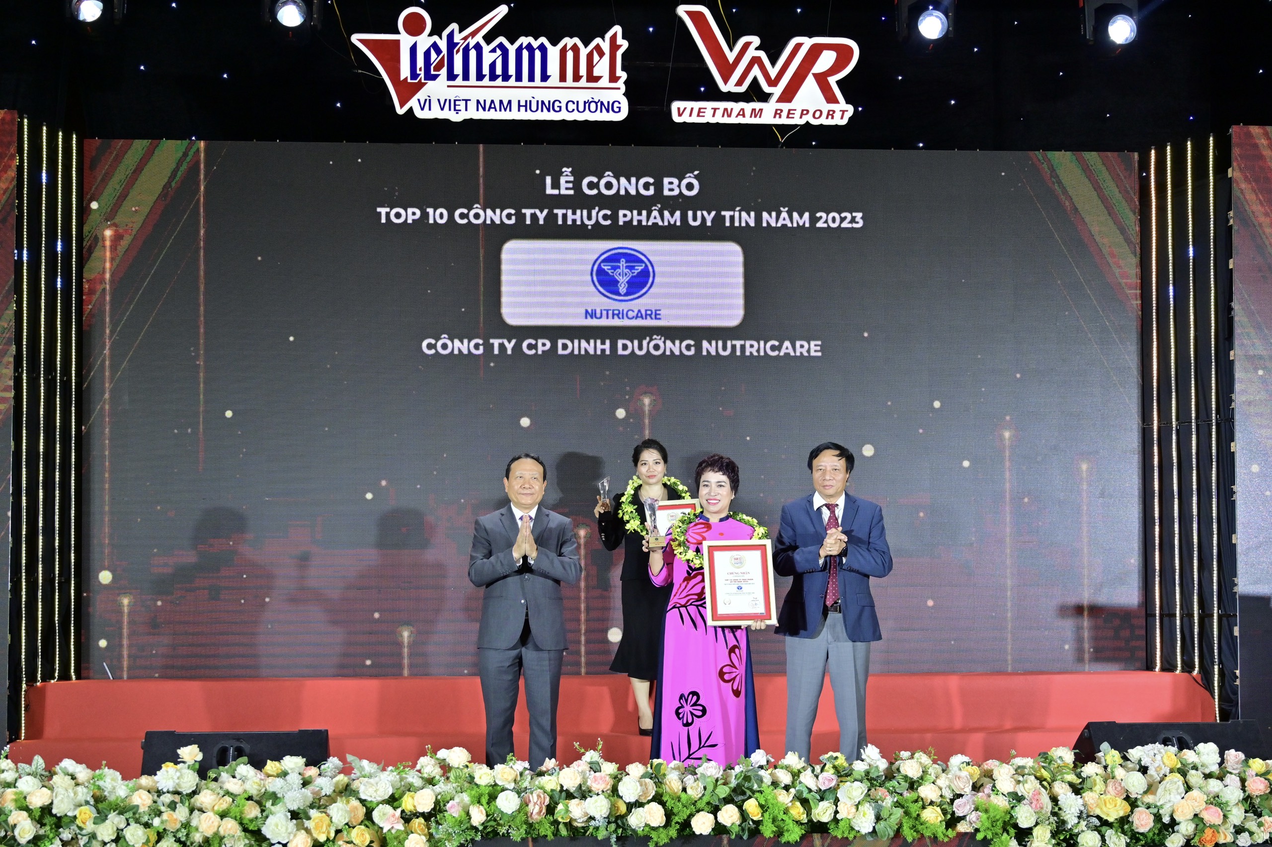 Nutricare remains in the Top 10 prestigious companies in the F&B industry