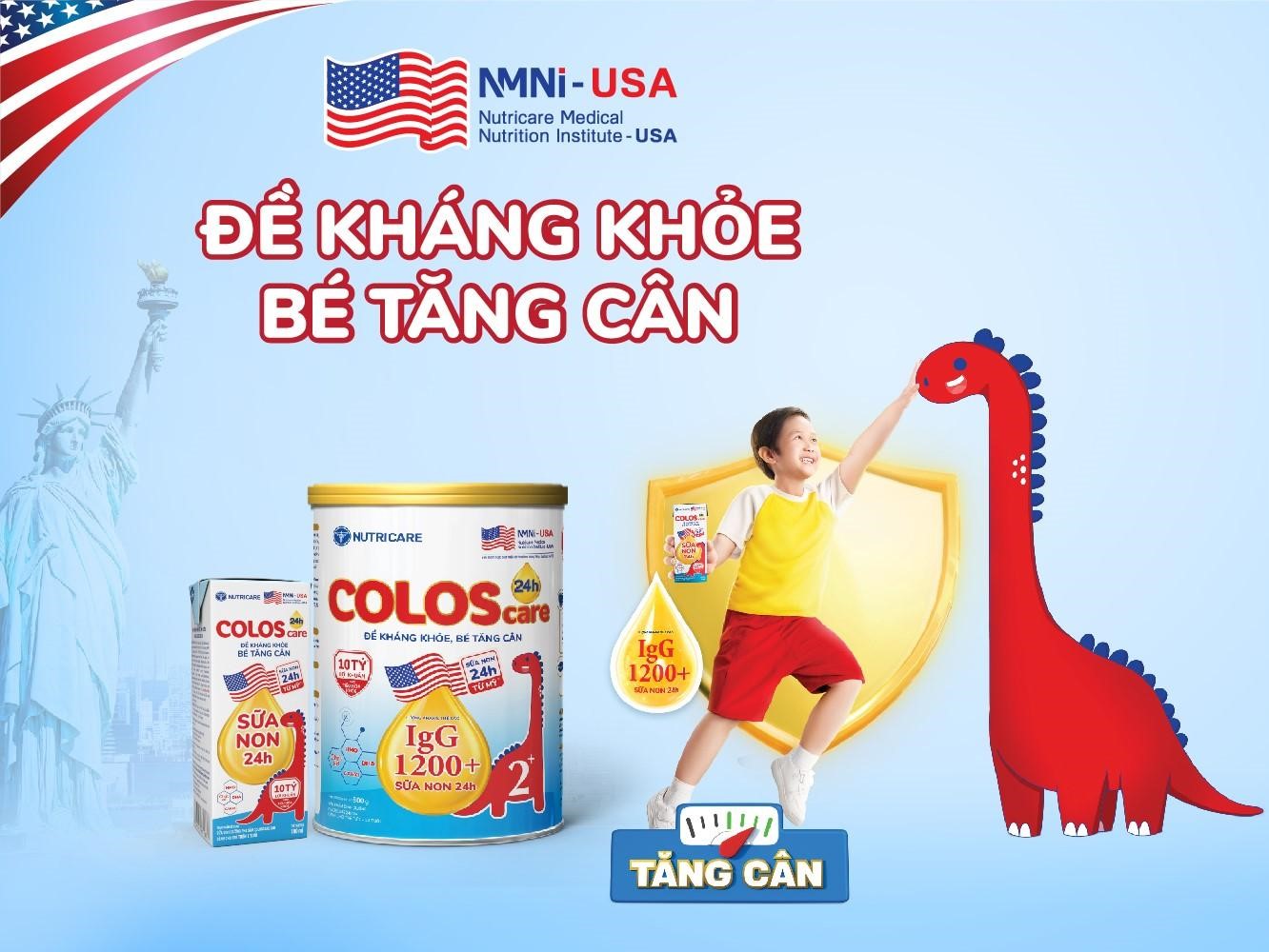 Strong resistance and weight gaining with ColosCare 24h