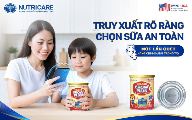 sữa bột tăng chiều cao cho bé