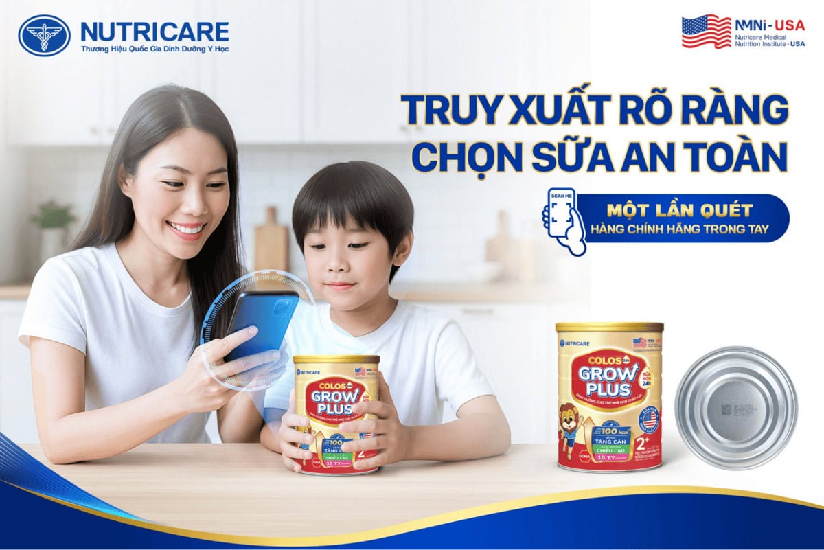 Sữa công thức tăng chiều cao