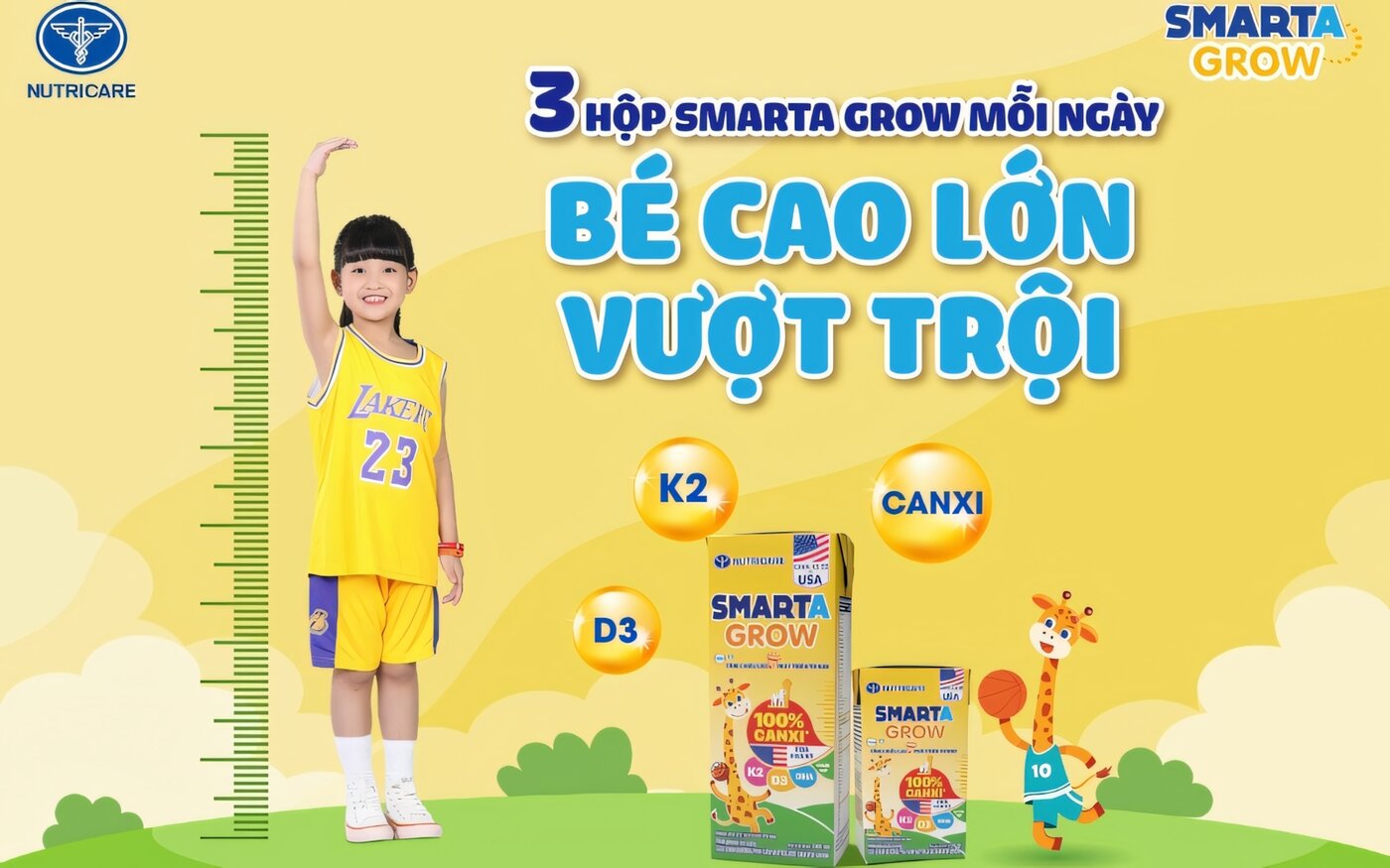sữa hộp tăng chiều cao