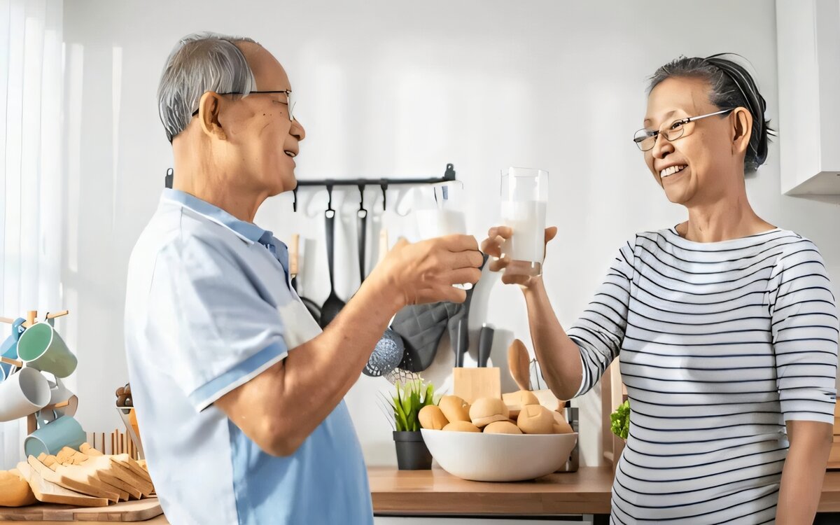 Sữa loãng xương cho người già