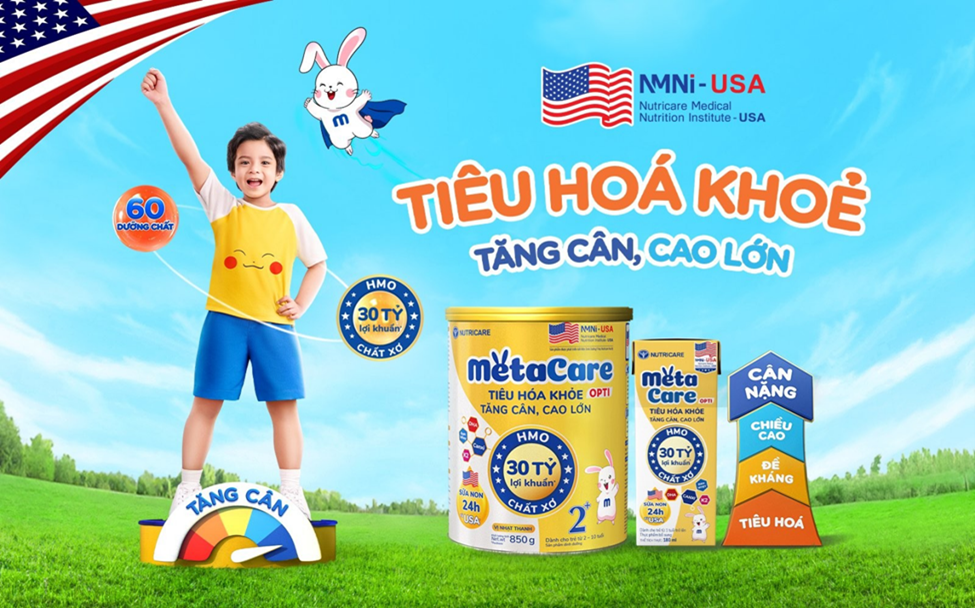 Metacare Opti Milk – Solution for healthy digestion and weight gain