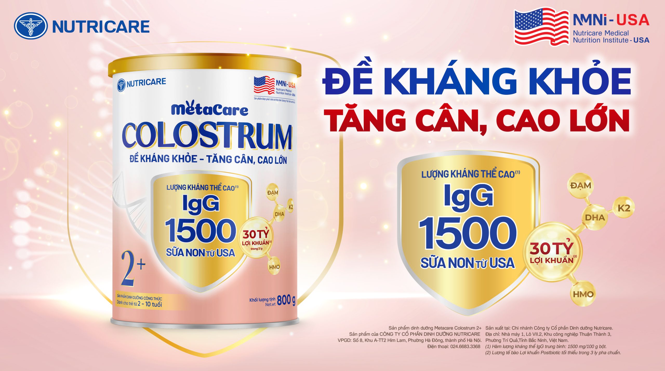 sữa non cho trẻ