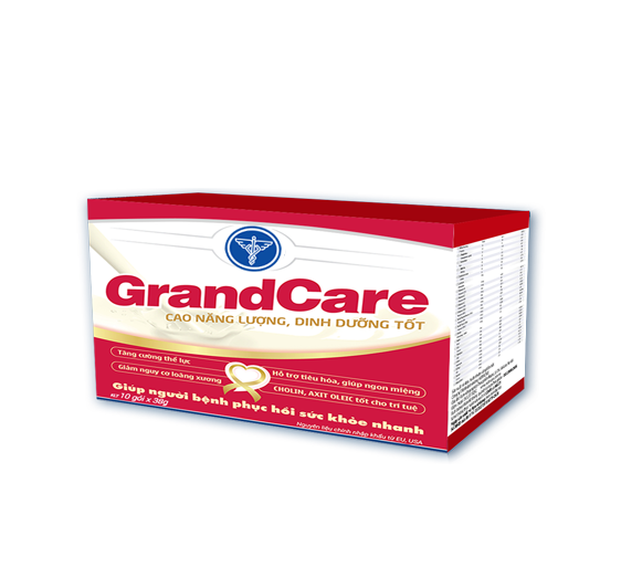 Thực phẩm bổ sung: Sản phẩm dinh dưỡng GrandCare