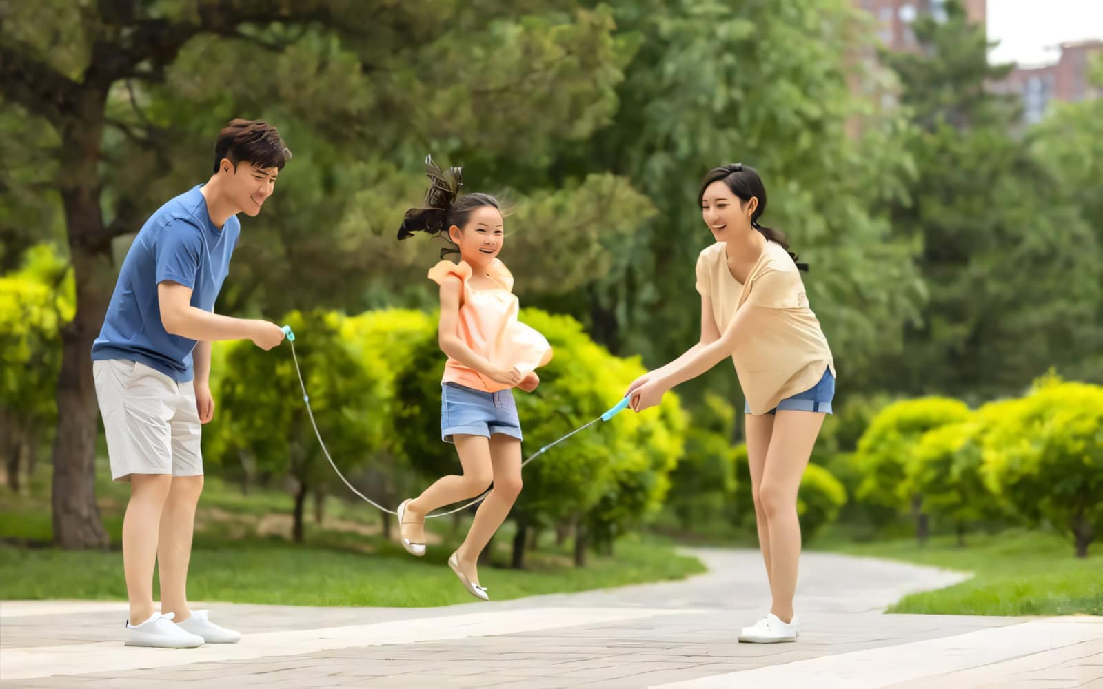 trẻ em nhảy dây có tăng chiều cao không