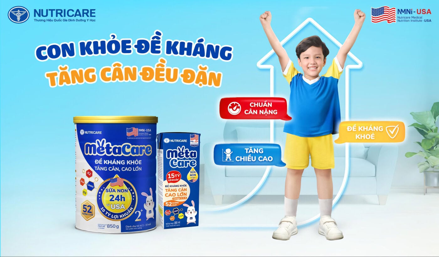 uống sữa gì để tăng chiều cao