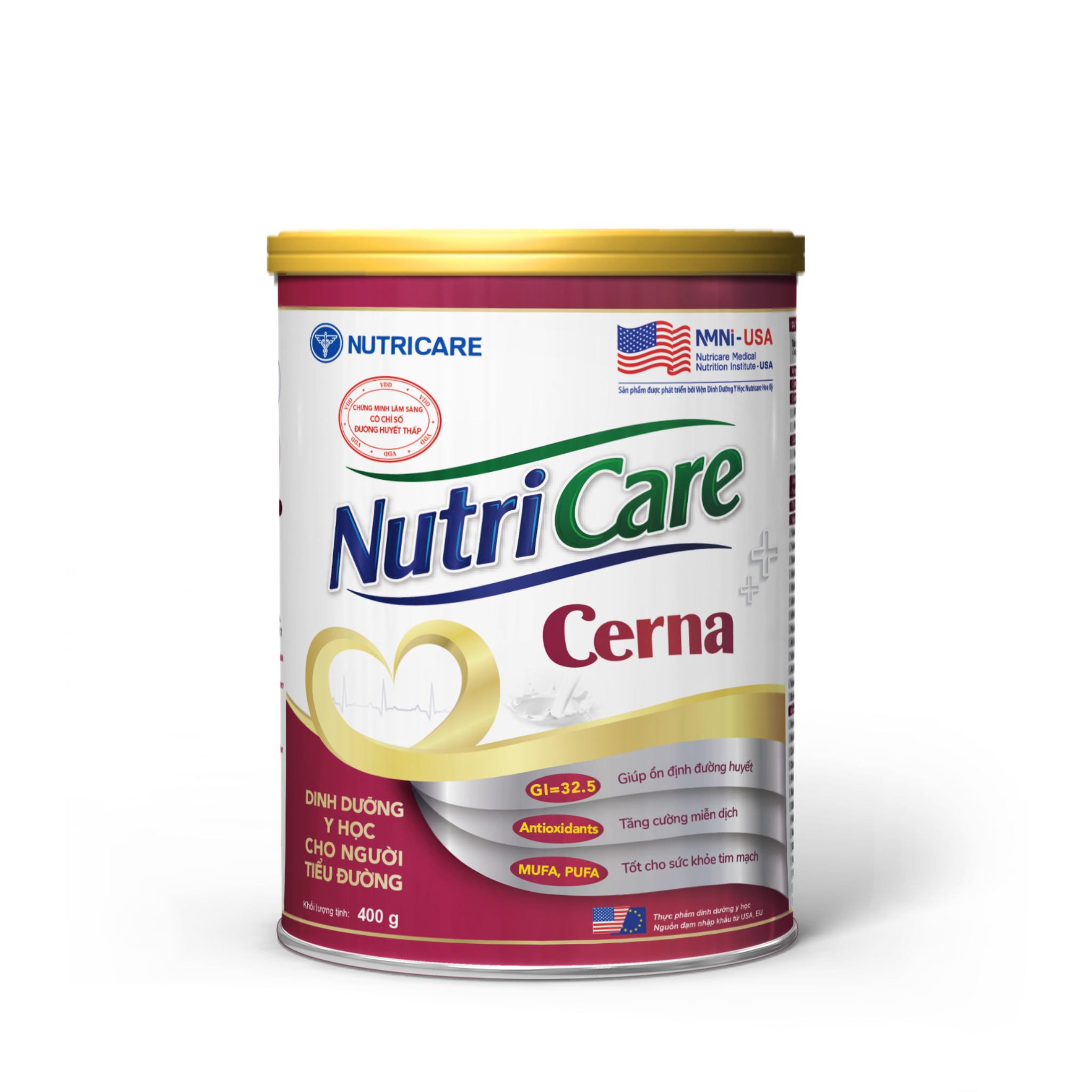 Thực phẩm dinh dưỡng y học Nutricare Cerna
