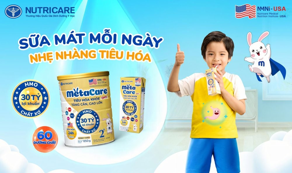 sữa tăng cân cho trẻ 5 tuổi