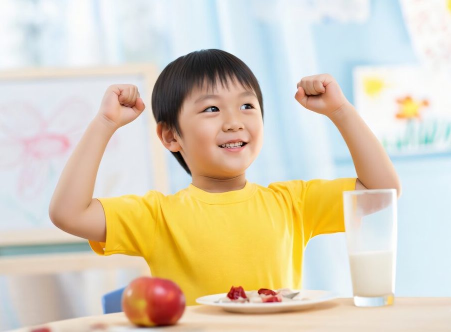 bé ăn ngủ tốt nhưng không tăng cân