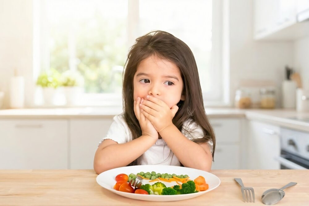 Khi bị táo bón, trẻ mệt mỏi chán ăn dẫn đến cơ thể không có đủ dưỡng chất để phát triển