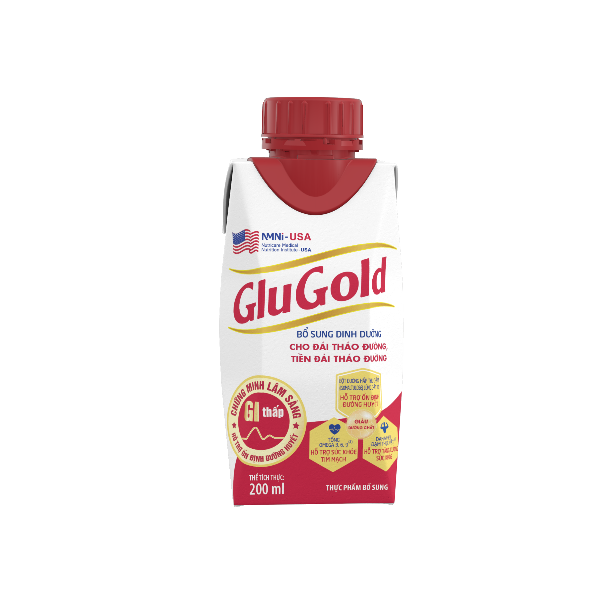 Thực phẩm bổ sung Sữa dinh dưỡng pha sẵn Nutricare GluGold