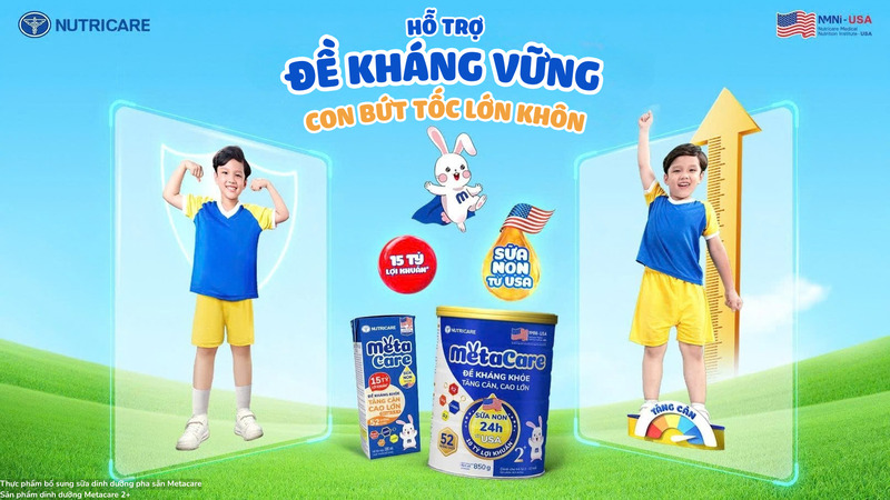 uống gì để tăng sức đề kháng cho trẻ