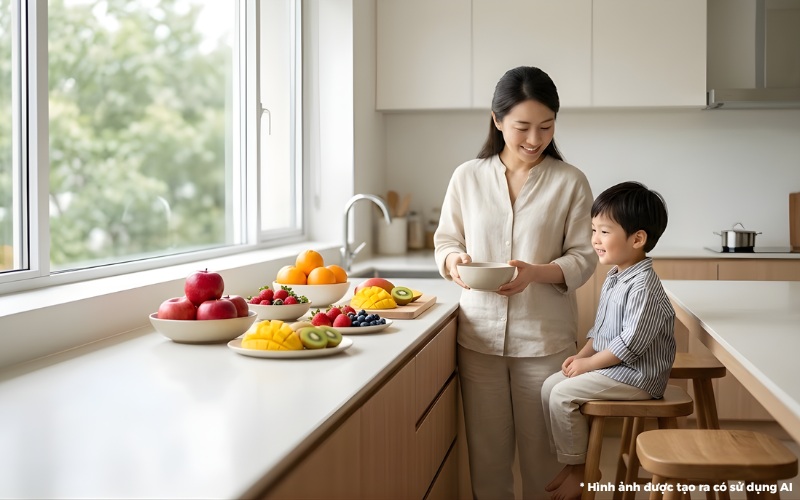 6 loại trái cây giàu canxi cho trẻ