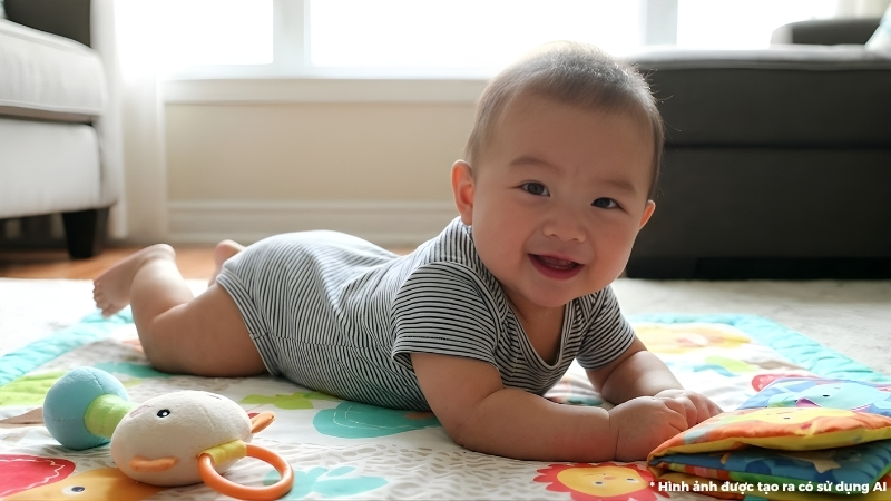 đầy hơi ở trẻ sơ sinh