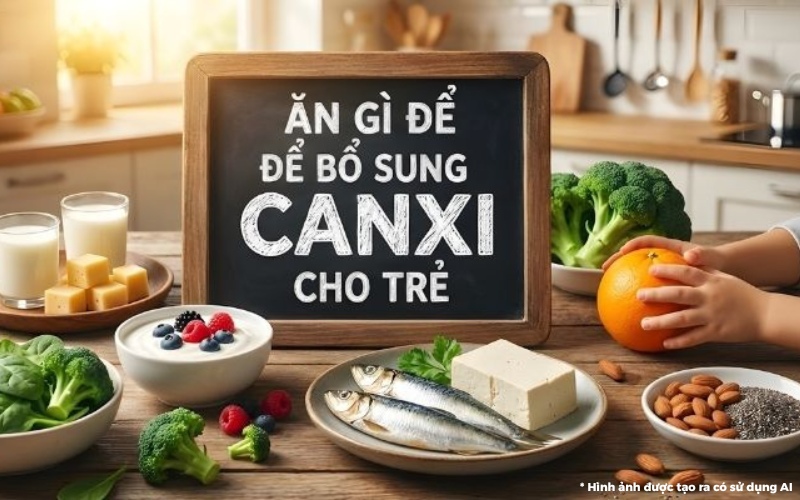 giai đoạn vàng bổ sung canxi cho trẻ