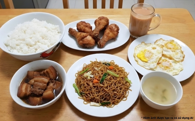 thực đơn cho bé 5 tuổi tăng cân