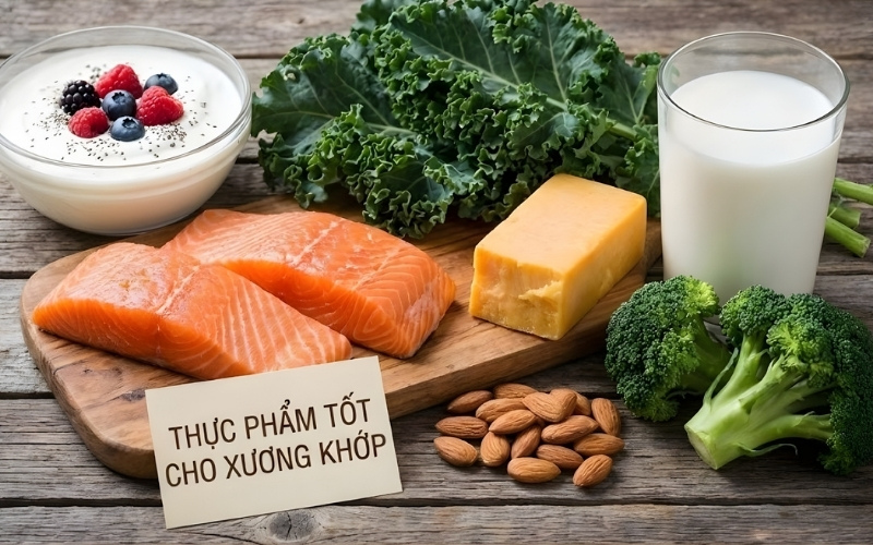 thực phẩm tốt cho xương khớp