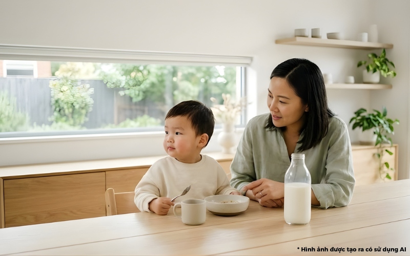 trẻ chậm tăng cân nên bổ sung gì