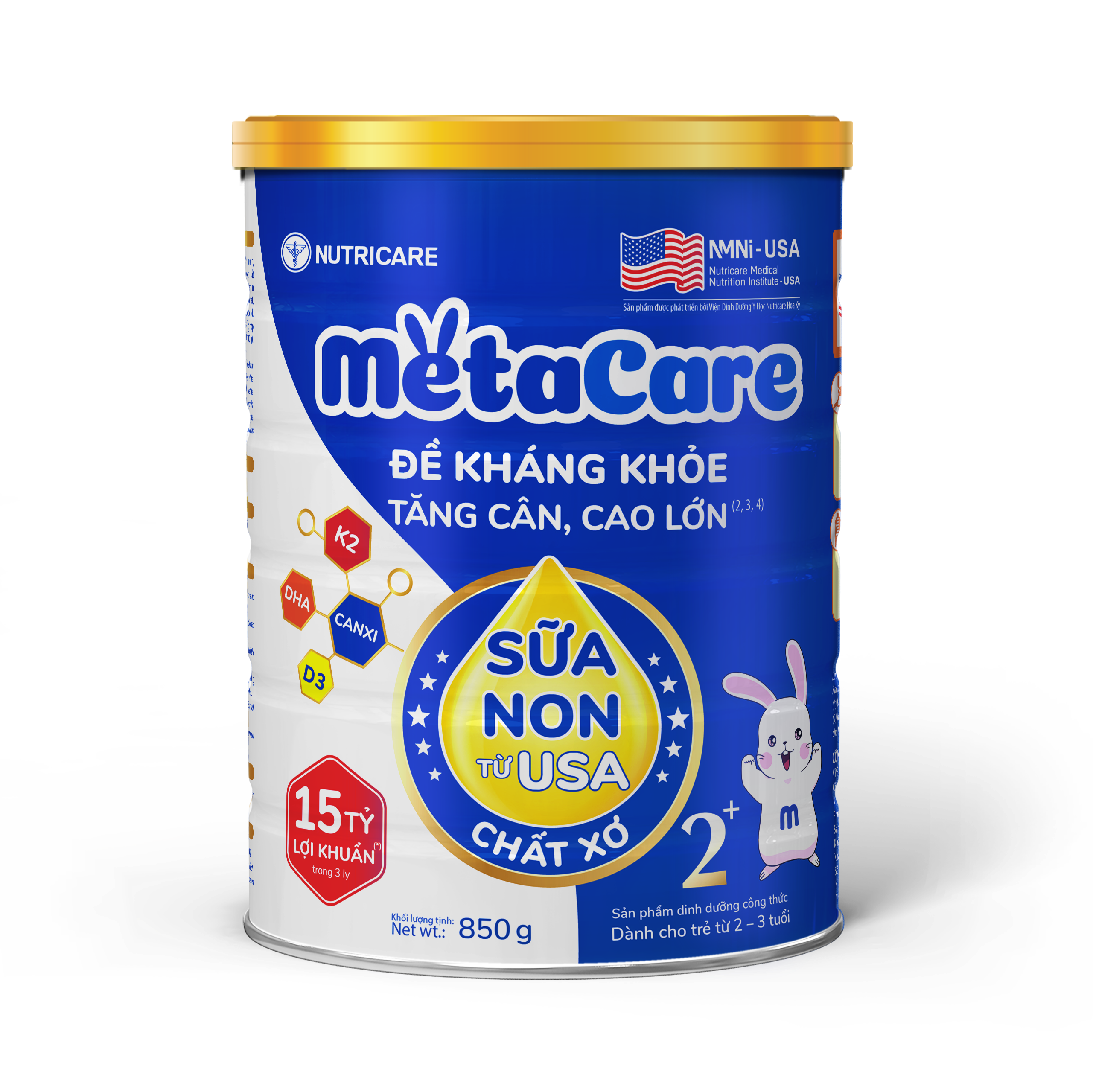 Sản phẩm dinh dưỡng công thức Metacare 2+
