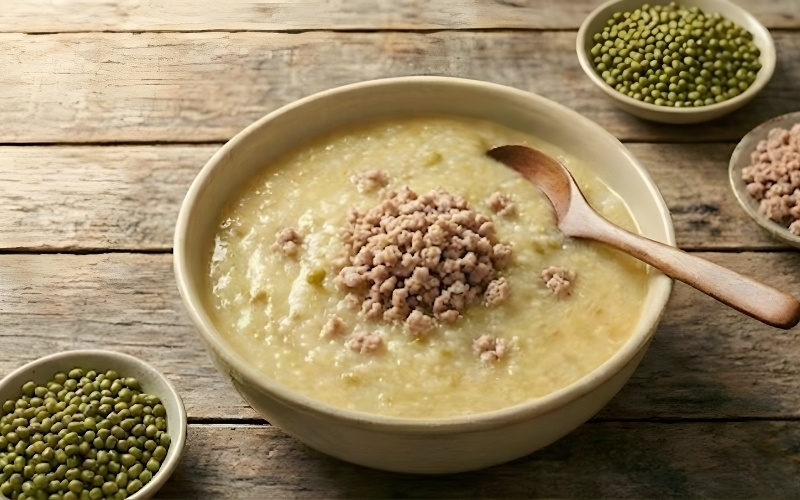 cách nấu cháo bồ câu cho bé