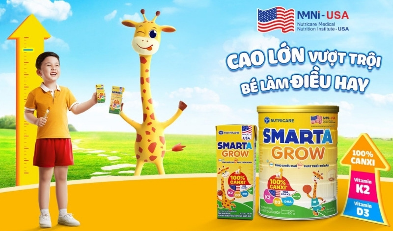 sữa giúp tăng cân