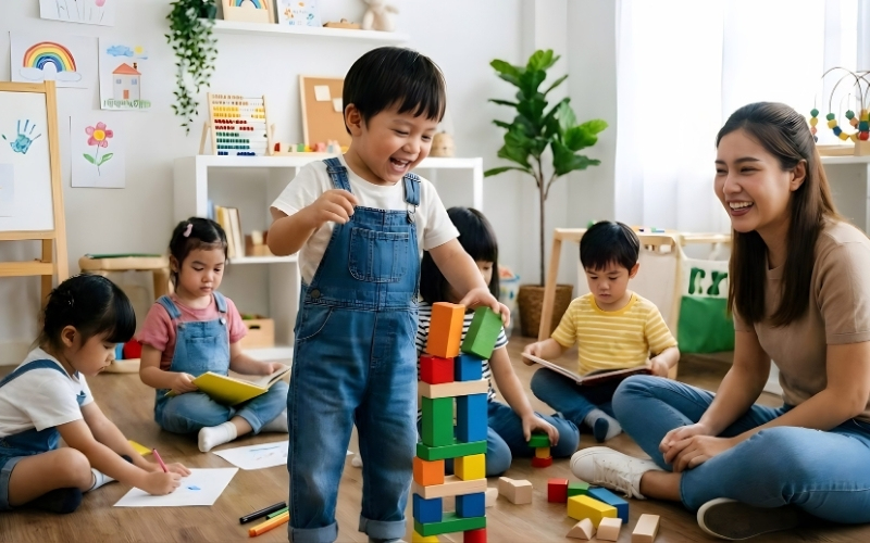 sữa phát triển trí não cho bé