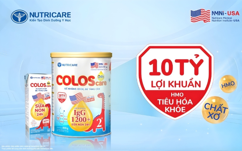 sữa tốt cho hệ tiêu hóa của bé