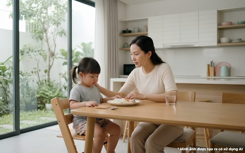 thực đơn cho bé 3 tuổi chậm tăng cân