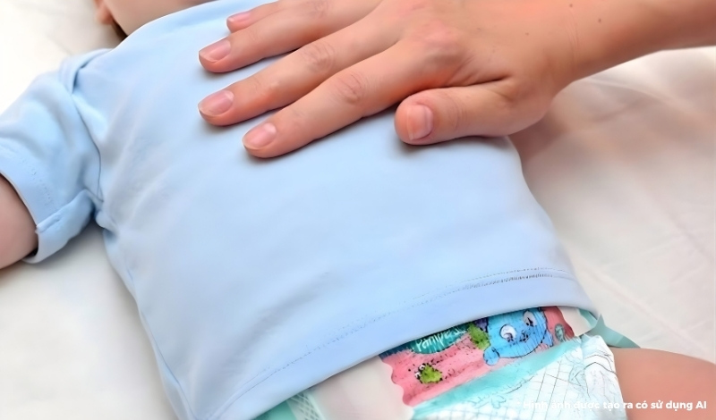 trẻ 6 tháng bị táo bón