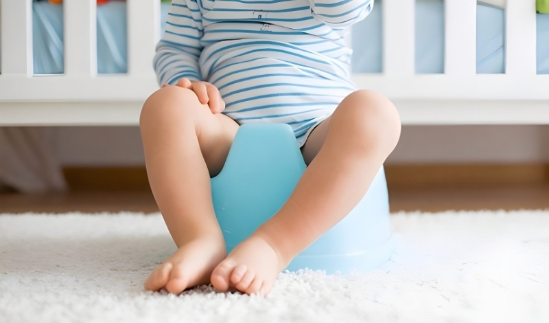 trẻ 6 tháng bị táo bón