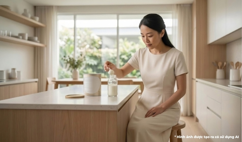 trẻ uống sữa công thức bị táo bón
