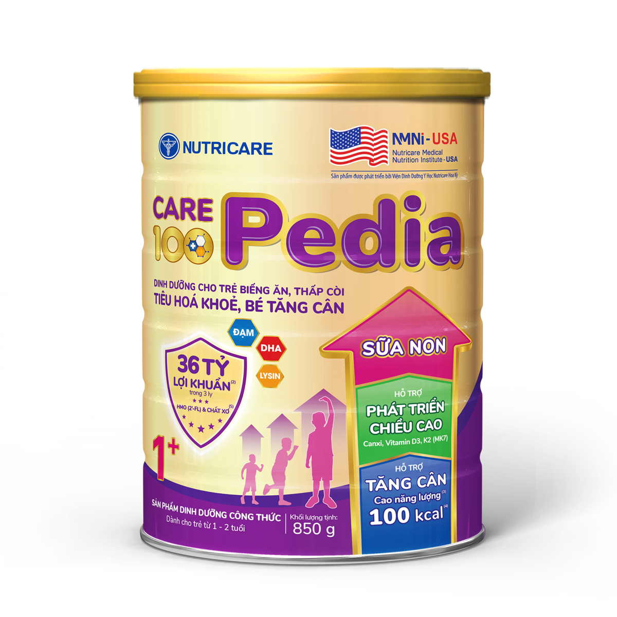 Sản phẩm dinh dưỡng Care 100 Pedia 1+