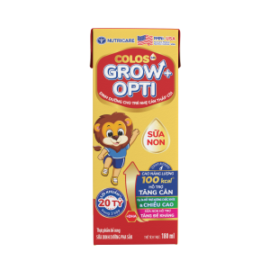 Thực phẩm bổ sung sữa dinh dưỡng pha sẵn Colos24h Grow+ Opti