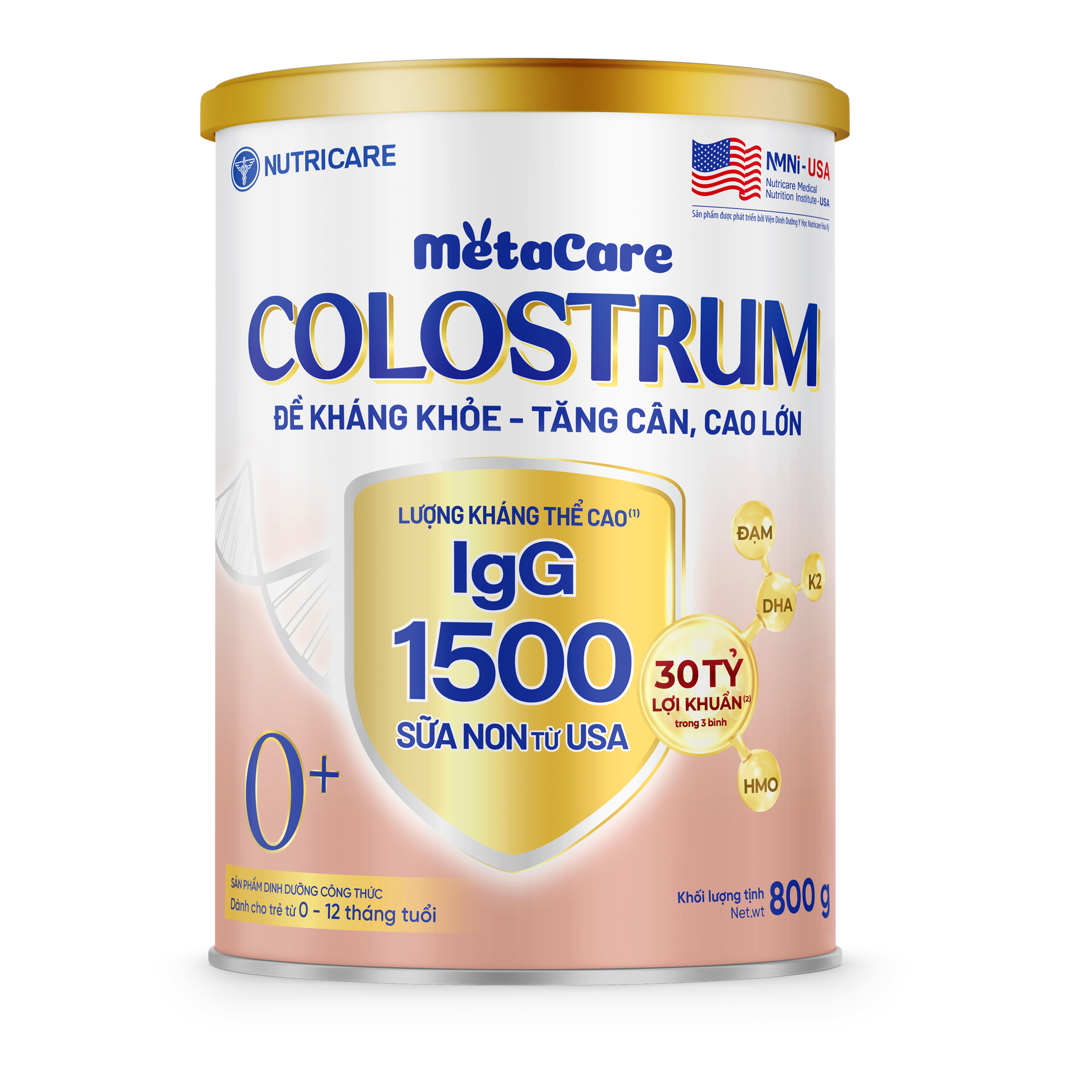 Sản phẩm dinh dưỡng Metacare Colostrum 0+