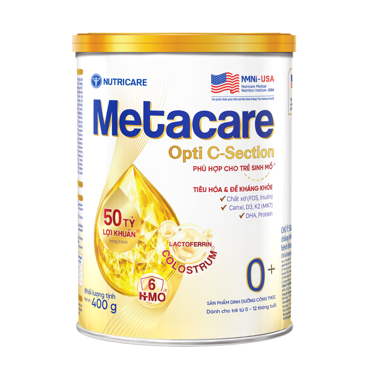 Sản phẩm dinh dưỡng công thức Metacare Opti C-Section 0+