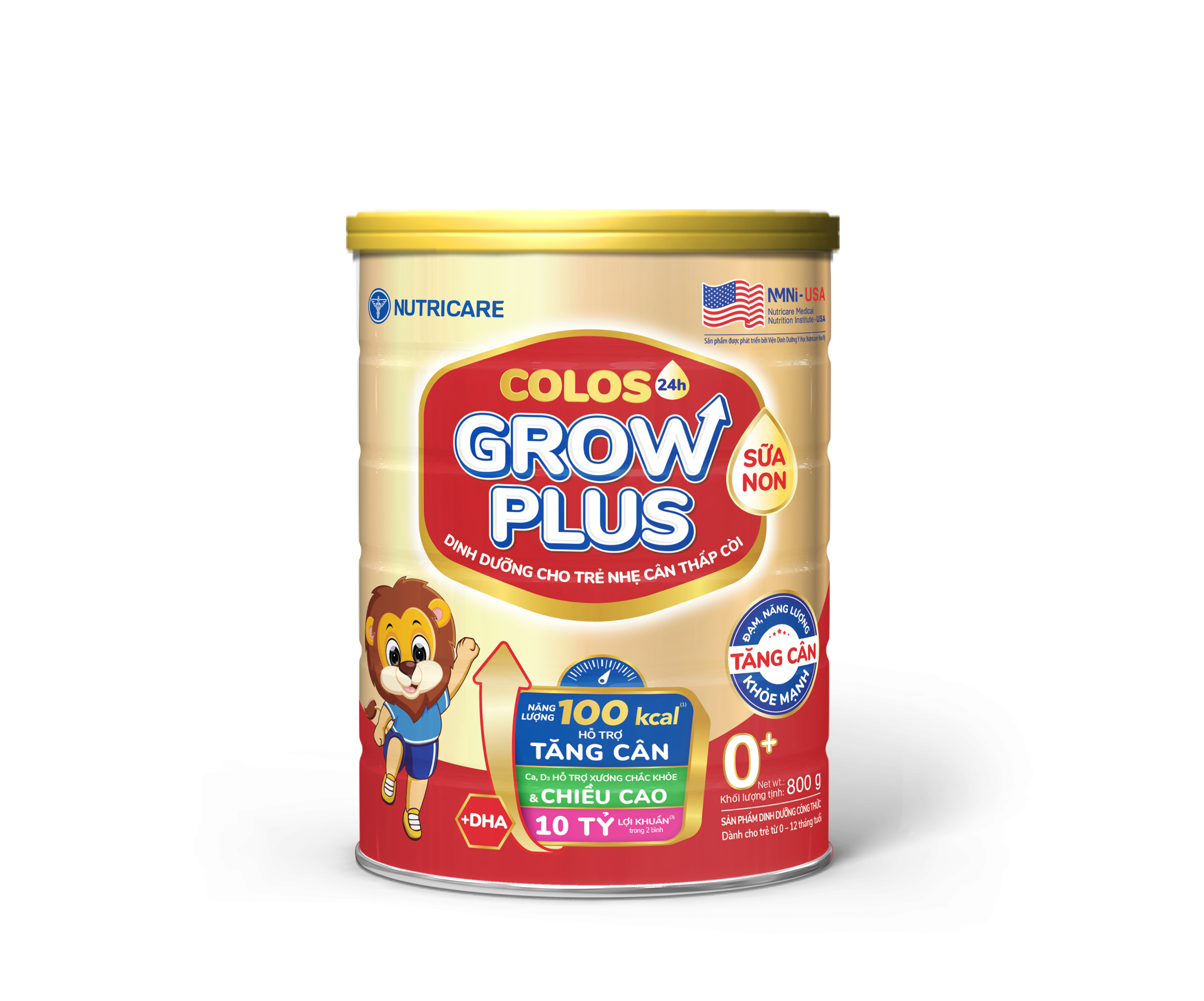 Sản phẩm dinh dưỡng công thức Nutricare Colos24h Grow Plus 0+