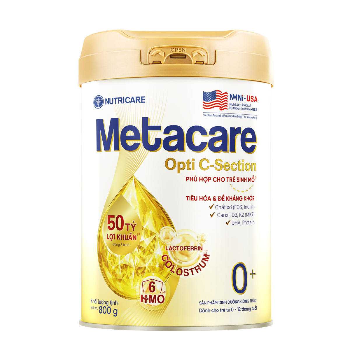 Sản phẩm dinh dưỡng công thức Metacare Opti C-Section 0+
