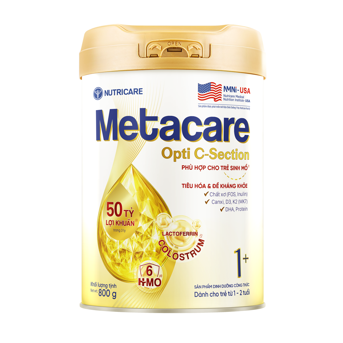 Sản phẩm dinh dưỡng công thức Metacare Opti C-Section 1+