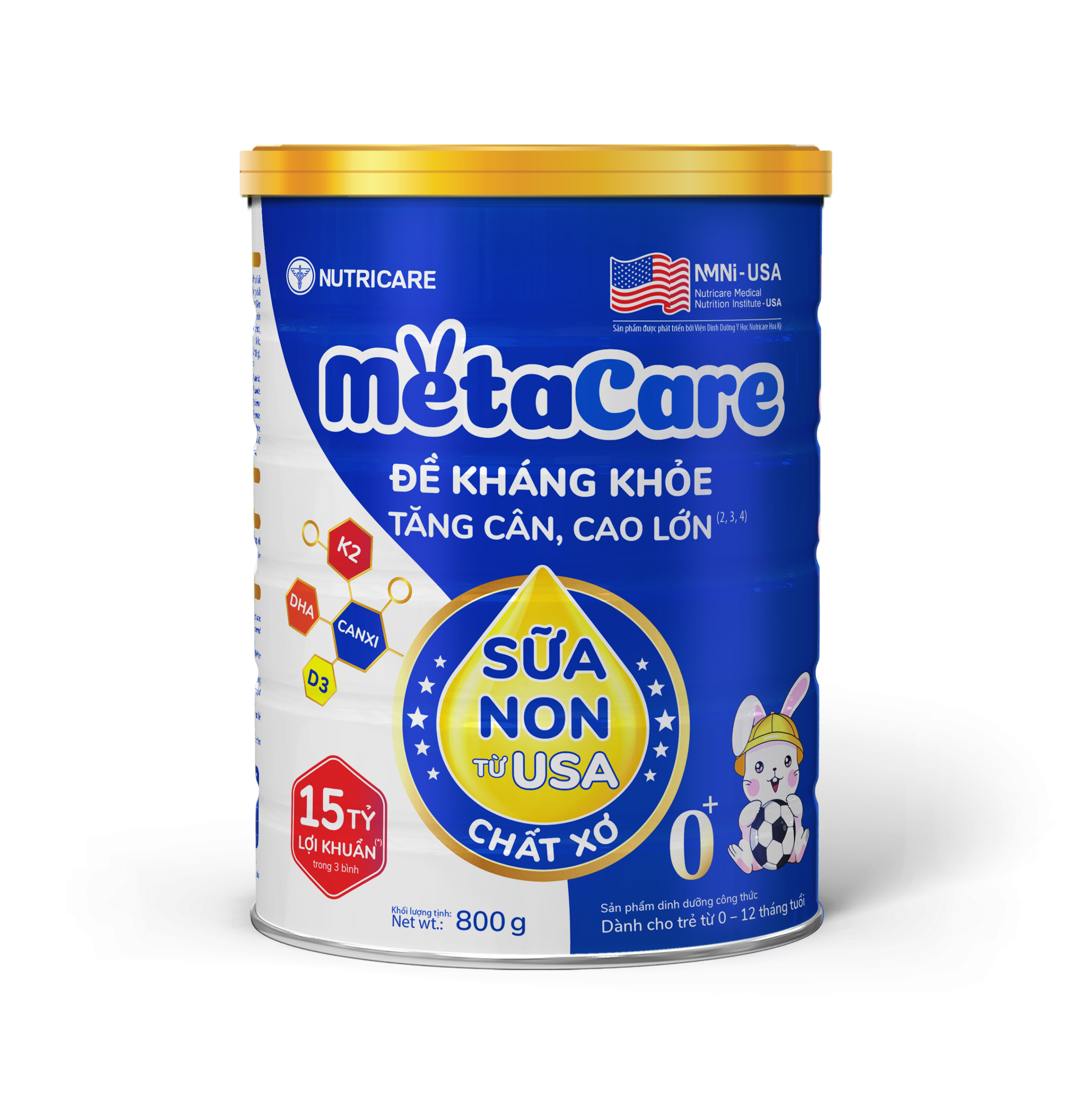 Sản phẩm dinh dưỡng công thức Metacare 0+