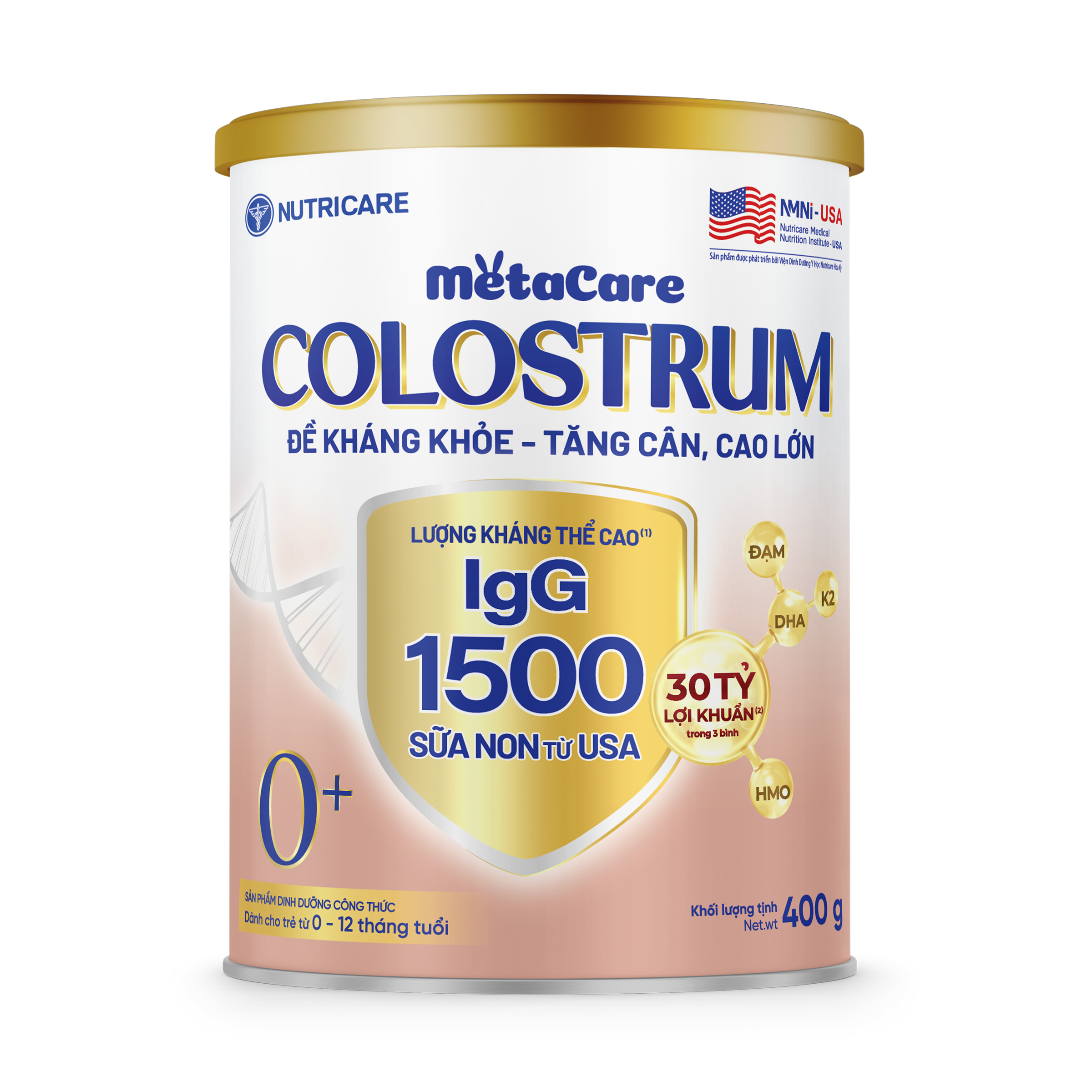 Sản phẩm dinh dưỡng Metacare Colostrum 0+