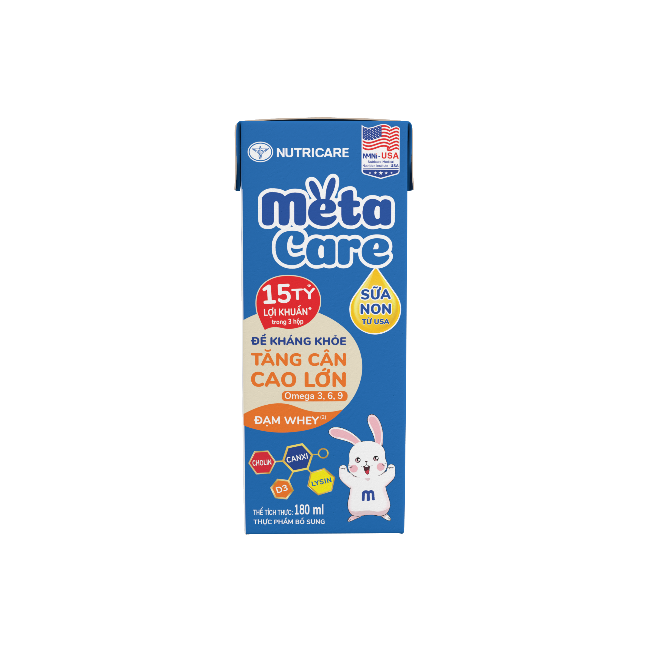 Thực phẩm bổ sung sữa dinh dưỡng pha sẵn Metacare