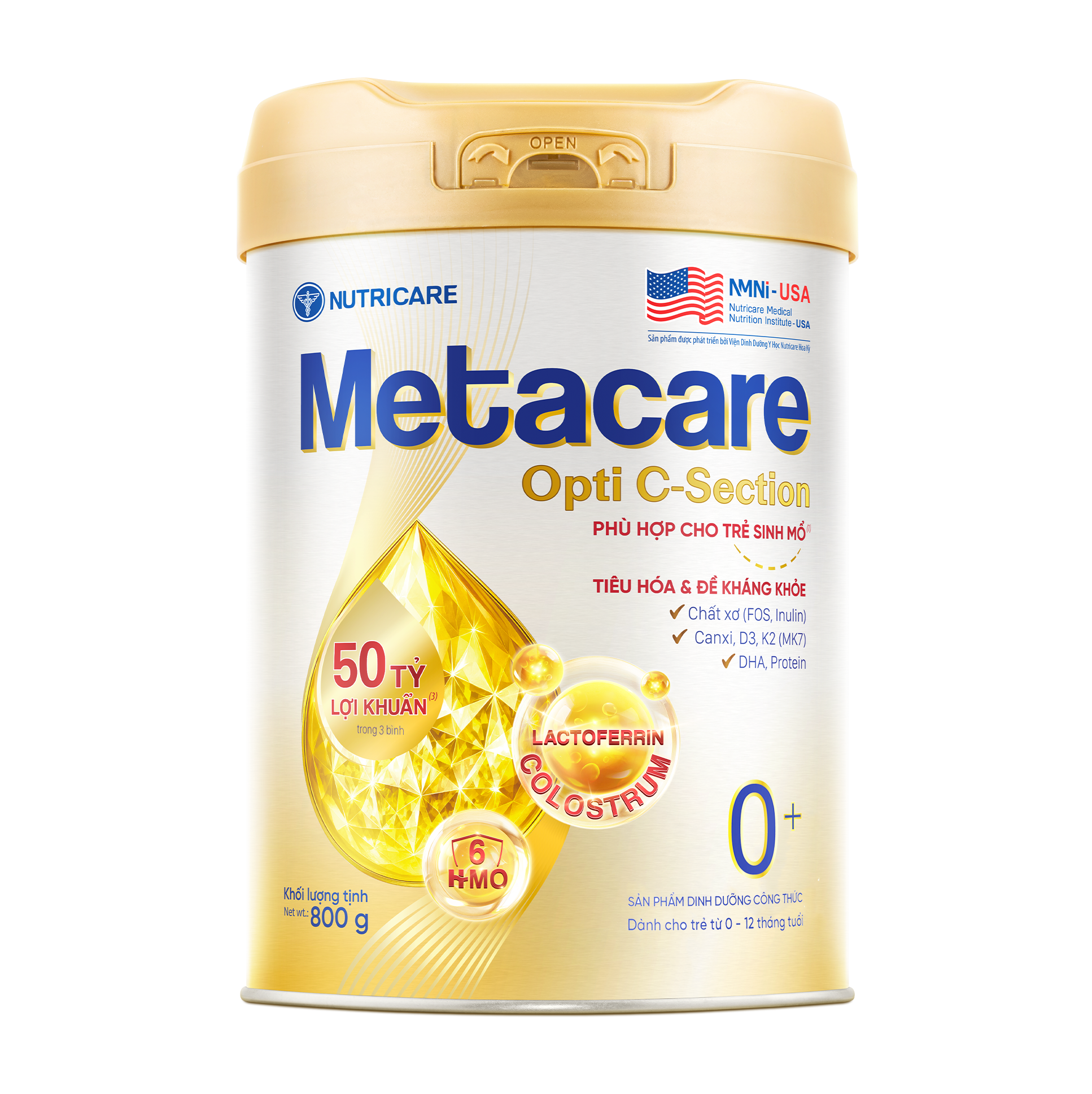 Sản phẩm dinh dưỡng công thức Metacare Opti C-Section 0+