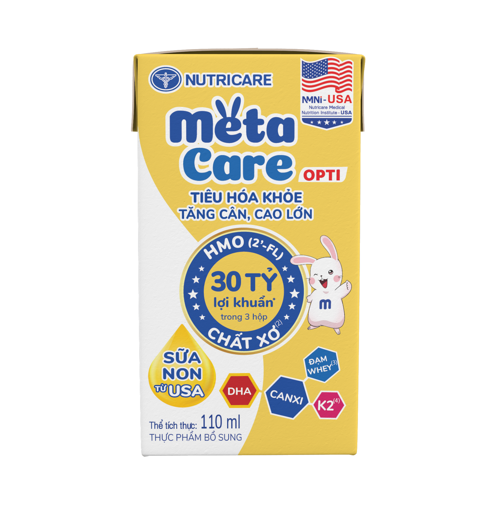 Thực phẩm bổ sung Sữa dinh dưỡng pha sẵn Metacare Opti