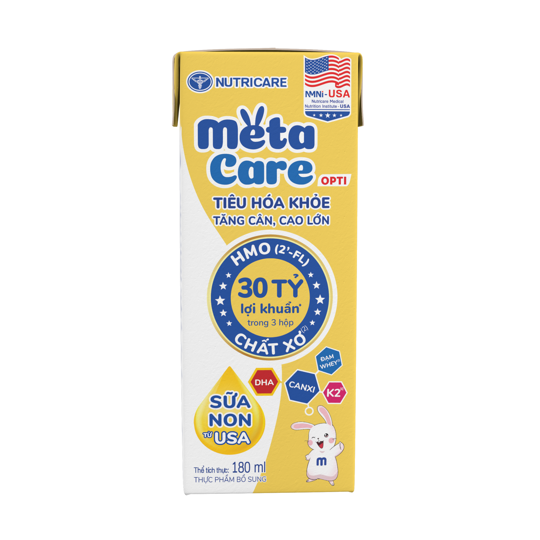 Thực phẩm bổ sung Sữa dinh dưỡng pha sẵn Metacare Opti